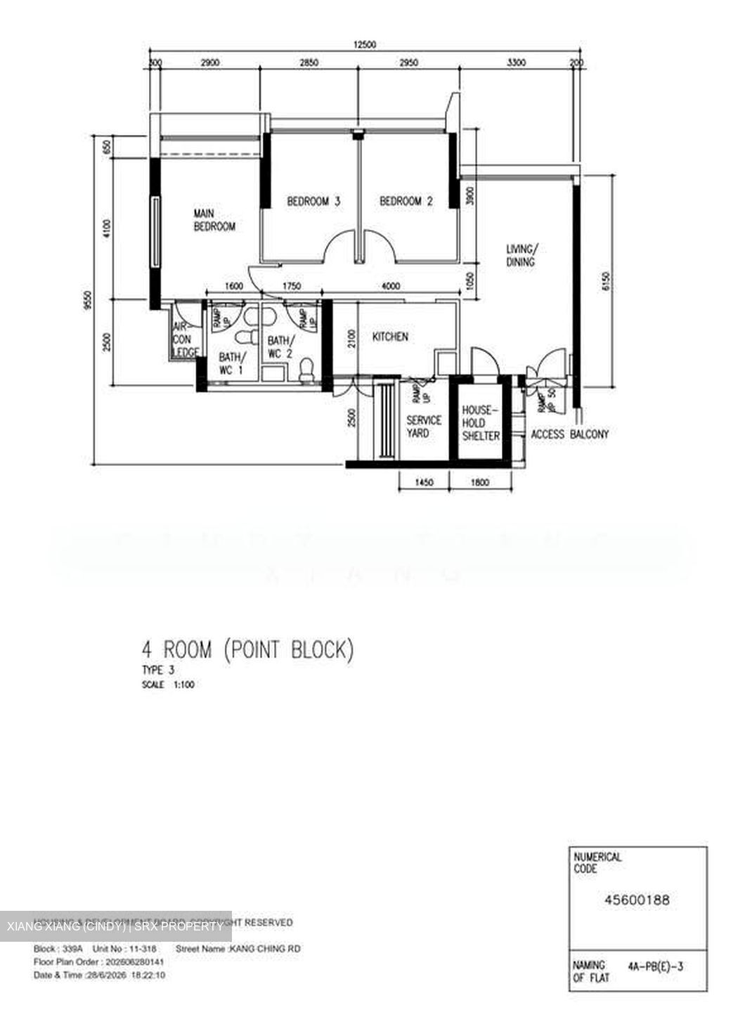 Blk 339A Kang Ching Road (Jurong West), HDB 4 Rooms #575944801